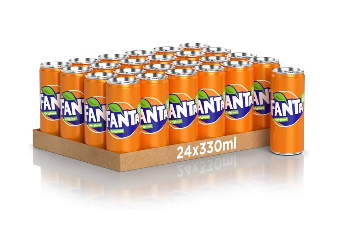 Fanta Orange 24x33cl Sleek