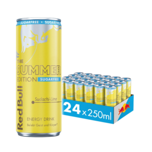 Red Bull 24x25cl Summer Edition Sugarfree
