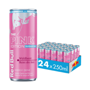 Red Bull 24x25cl Pink Edition Sugarfree