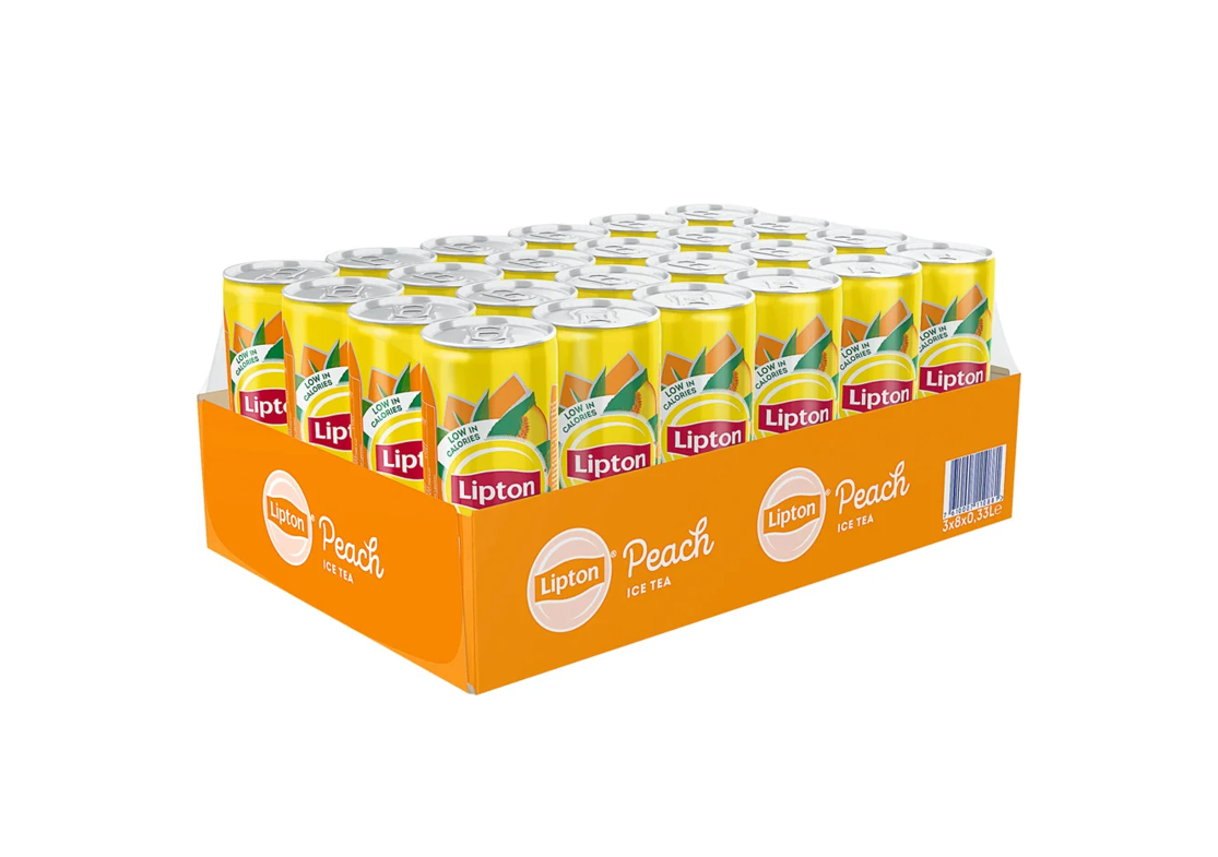 Lipton Peach 24x33cl Sleek